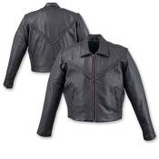 Laced Leather Biker Jacket